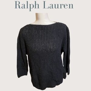 Lauren Ralph Lauren 3/4 Sleeve Sweater Knit